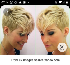 Ideas for head-turning short haircuts please?