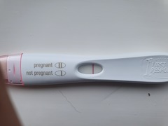 Faint positive but bleeding - advice please