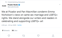 "Let’s clarify what free speech is and is not": An open letter to the industry from Pride in Publishing