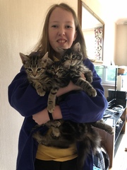 Captain V and Paws, rulers of the world
