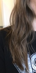 So I think I might have wavy hair.
