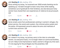 JK Rowling responds to pathetic Labour MP