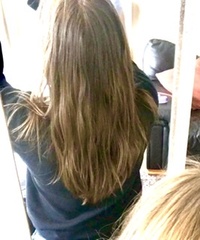 So I think I might have wavy hair.