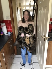 Captain V and Paws, rulers of the world