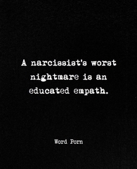 Walking away from a narcissist- advice please