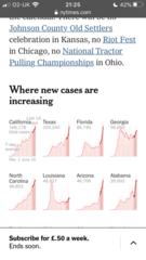 Anyone following what’s happening in the United States?