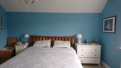 What does my bedroom need to be less bla?