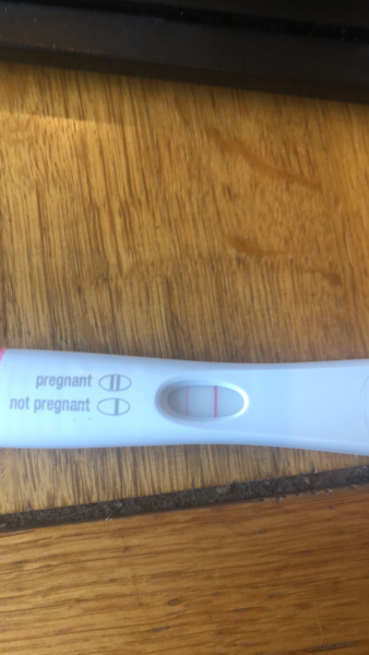 9dpo faint positive on IC