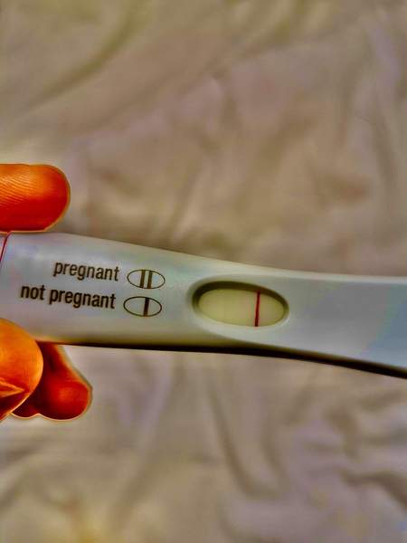 To think I could be pregnant although I had a 'period'? Positive pregnancy test?