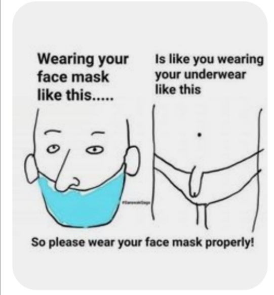 Saw some amazing mask-wearing behaviour today...