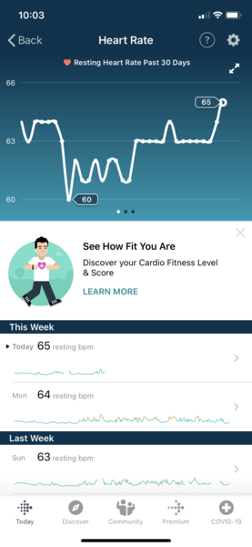 Tracking your cycle and possible BFP using RHR - part 2