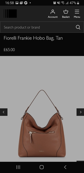 Can anyone help me find a similar bag to one I was outbid on eBay - with pictures