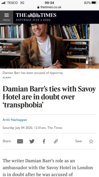 Damian Barr