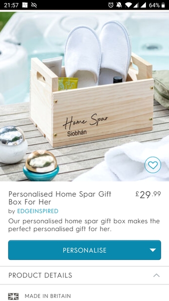 Home Spar gift box