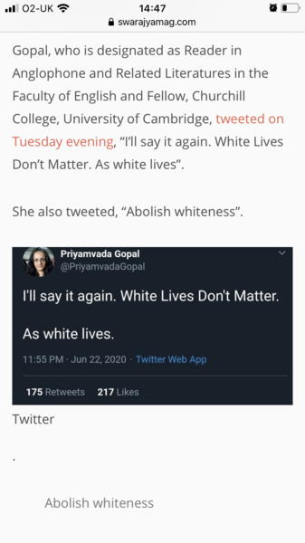 To report this person to their employer for hate speech?