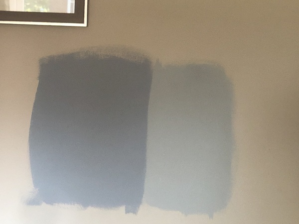 Mid Blue-Grey for Narrow Edwardian Hallway. LOSING MY MIND
