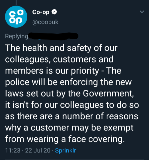 A little more understanding to those not wearing masks THREAD TWO