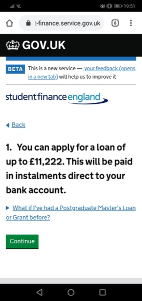 WIBU to go on benefits to study a Masters degree?