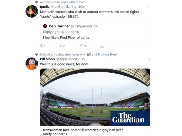 Rugby reject koolaid, listen to science