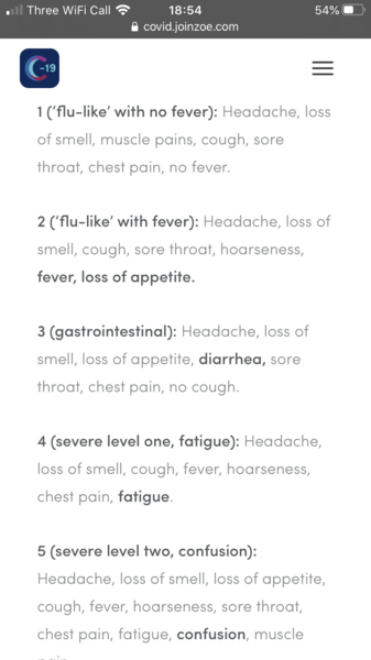 Diarrhea Covid symptom?
