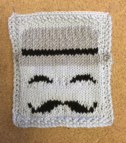 Woolly Hugs. Remembering F. A Blanket for the very lovely aloneinthenight and her family.