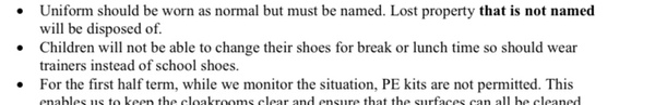 Oh crap, I just bought school shoes when it says trainers..