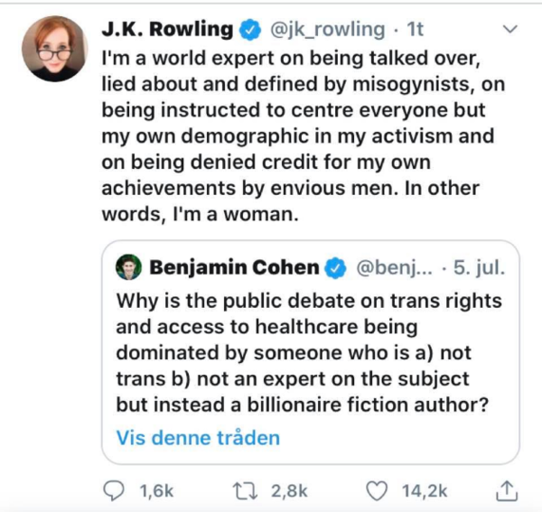She who will not be cancelled keeps going!