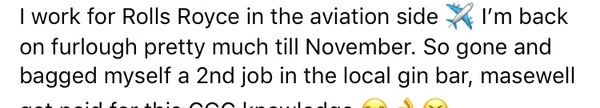 To ask for the most random misspelling you’ve ever seen?
