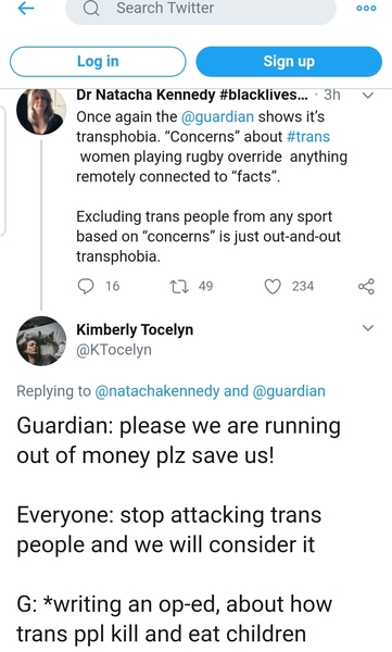 Rugby reject koolaid, listen to science