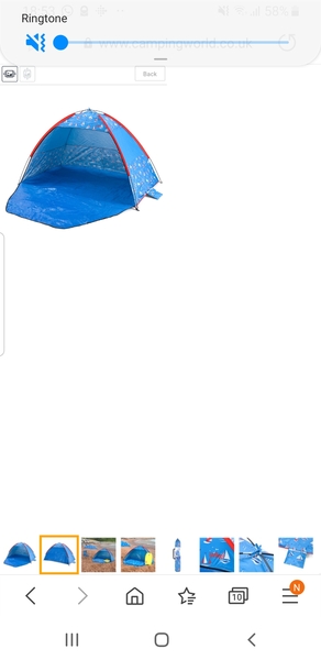 To take a 4 man tent to the beach?
