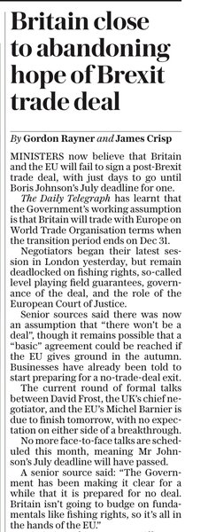 Westminstenders: Operation Shock and Awe