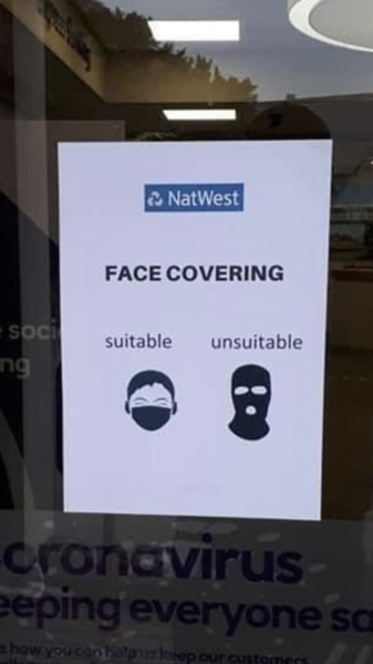 To those that don't want to wear a mask...