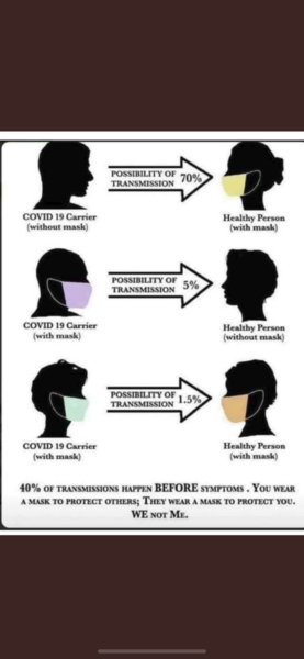 Making the wearing of a mask manditory