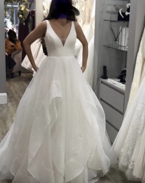 To ask for photos of your wedding dress?