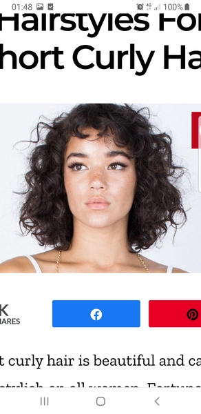 Curly hair - Would a bob work?