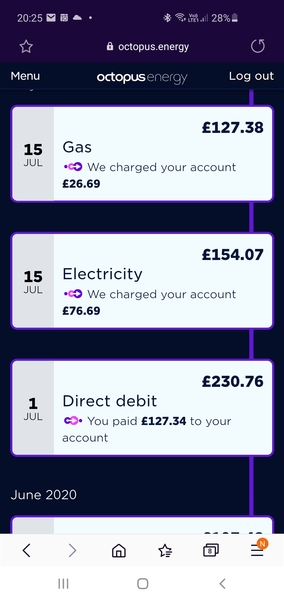 What are people's monthly energy bills???