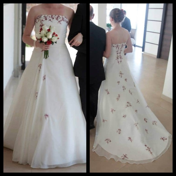To ask for photos of your wedding dress?