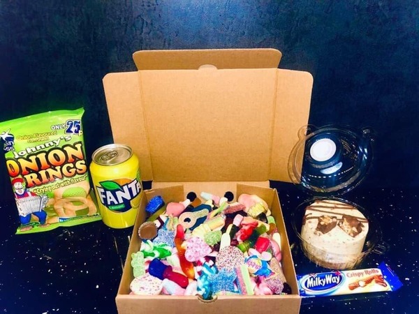 Or is everyone selling sweets in pizza boxes on Facebook?