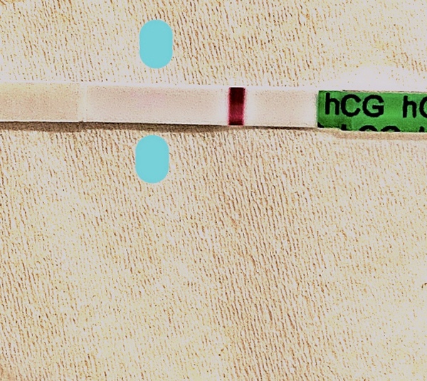 AF week early, now faint positive 11 days later?