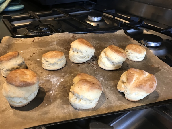 Big fluffy fruit scones recipe