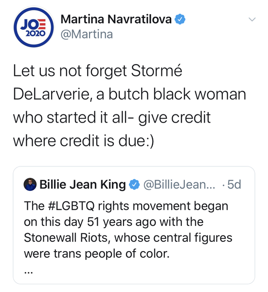 Navratilova on Times Radio 100% behind JKR