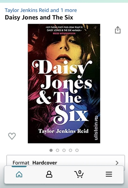 Fiction book set around the rock music scene