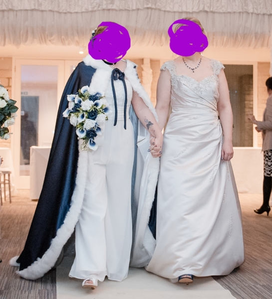To ask for photos of your wedding dress?