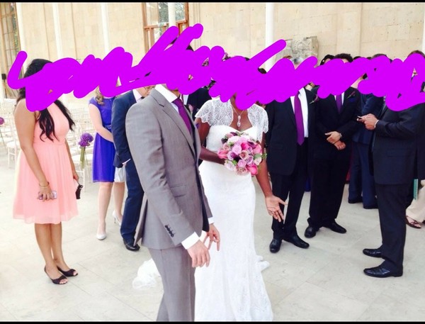 To ask for photos of your wedding dress?
