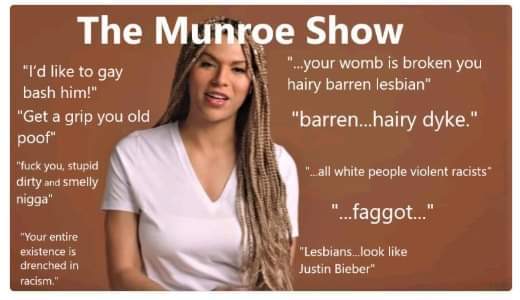 Munroe Bergdorf response to Baroness Nicholson in Evening Standard