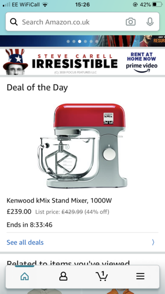 Bargain Kenwood Mixer