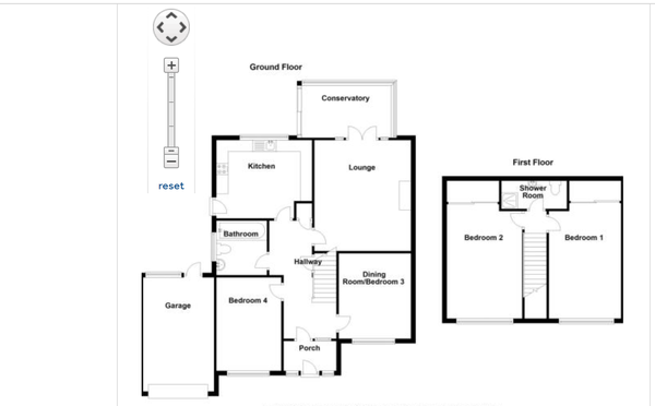 Rear extensions and light in existing rooms