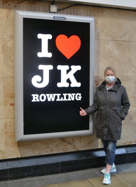 JKR continues to shine a light
