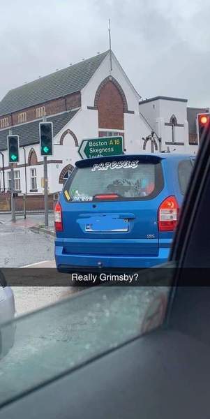 To report the twisted owner of this car to the police