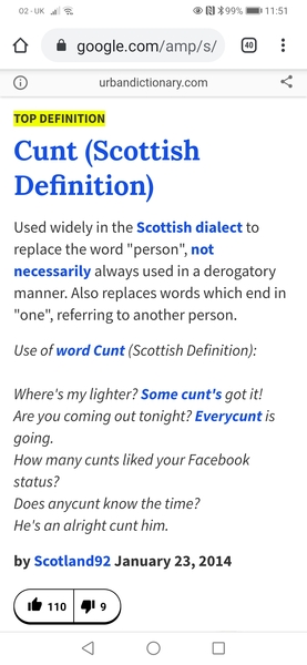 C*nt - American vs UK?